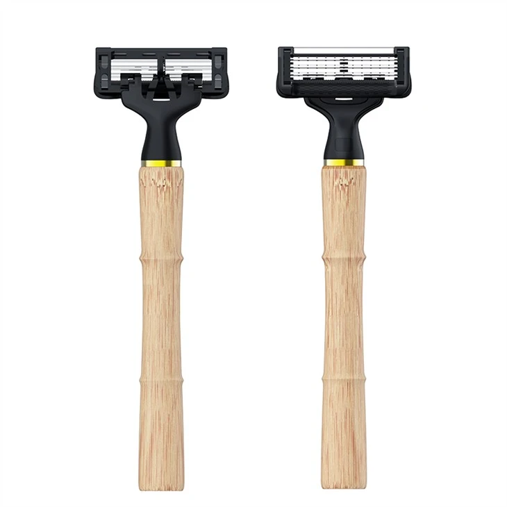 6 Blade Ec-friendly Bamboo Shaving Razor